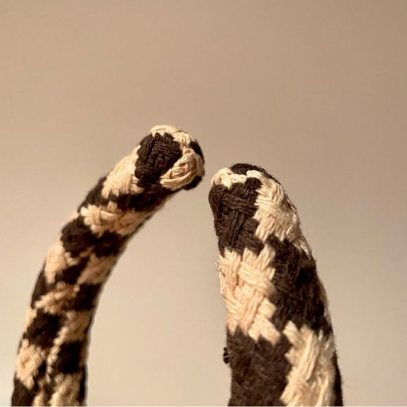 Basket Weave Tweed Padded Headband, Dark Brown & Rich Warm Tan, NWOT - Picture 4 of 5